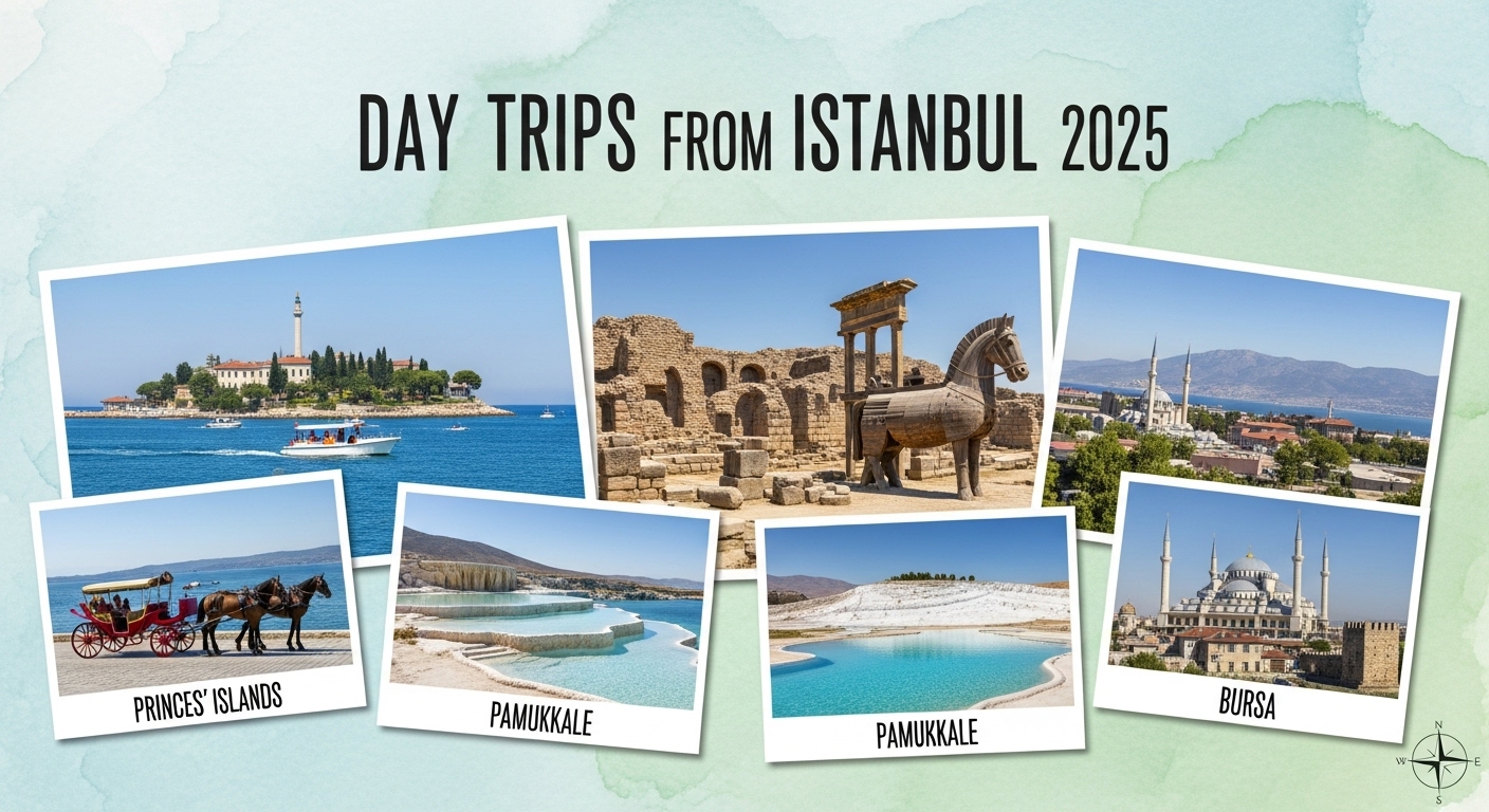 Day Trips from Istanbul 2025: Top Getaways Near the City